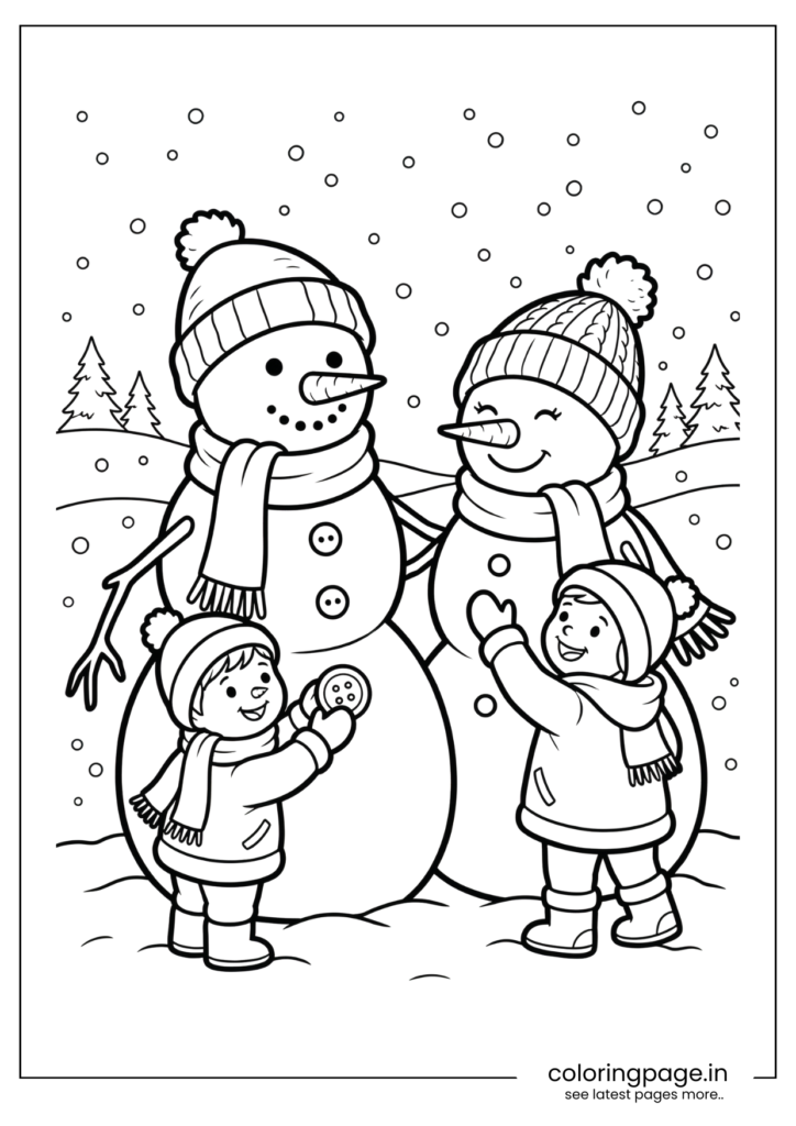 Free Christmas Coloring Pages
