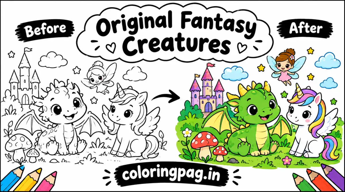 Original Fantasy Creatures_ Before and After